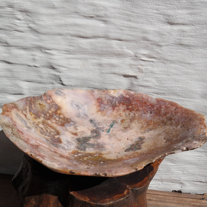 Pink Amethyst bowl large